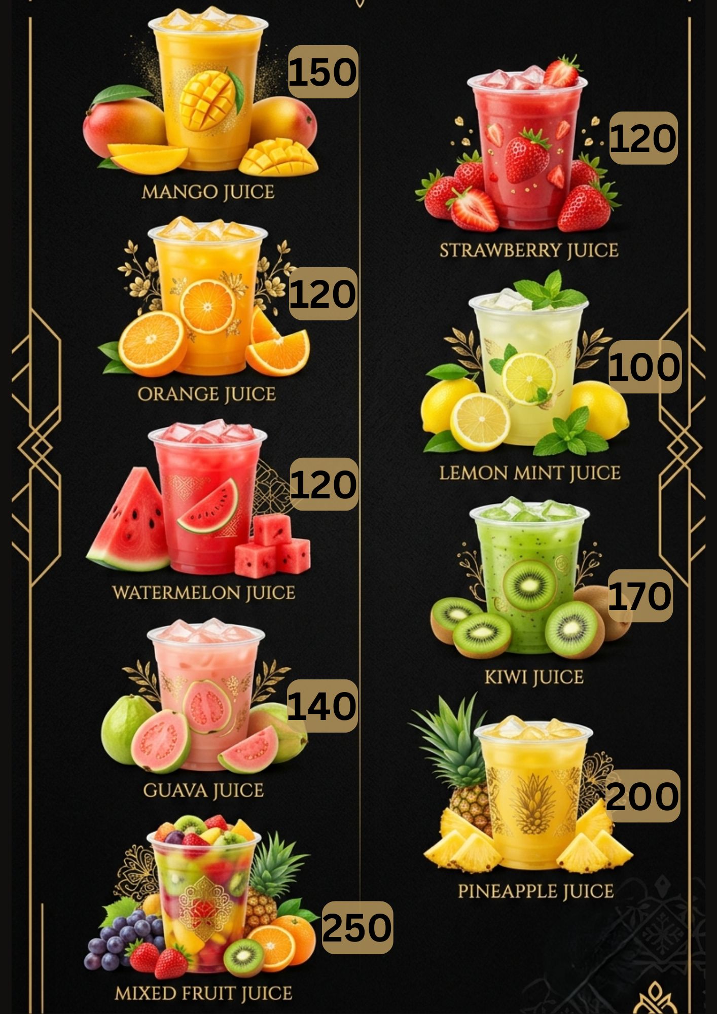 Menu Page 1